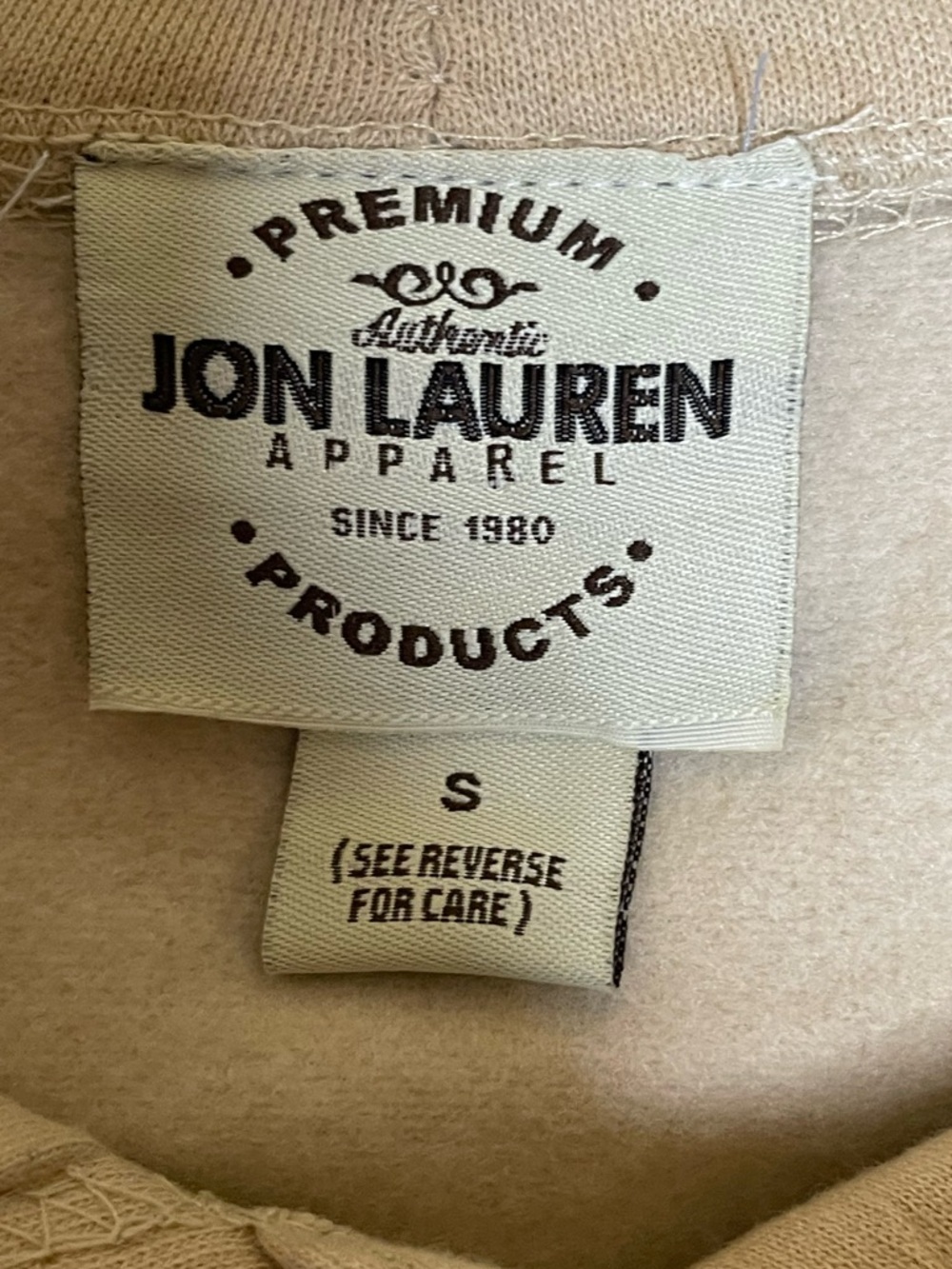 Taylor Swift The Eras Tour Beige Pullover Hoodie Sz S - Picture 3 of 4